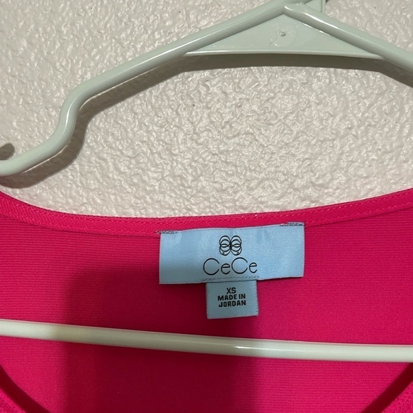 Hot Pink Barbiecore Barbie Ruched Longsleeve Top NWT​ - Picture 4 of 5